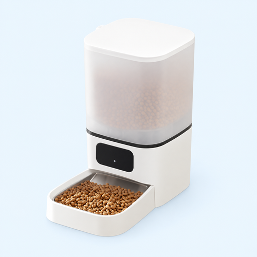 JUNGU 6L Tuya Wi-Fi Pet Feeder – White