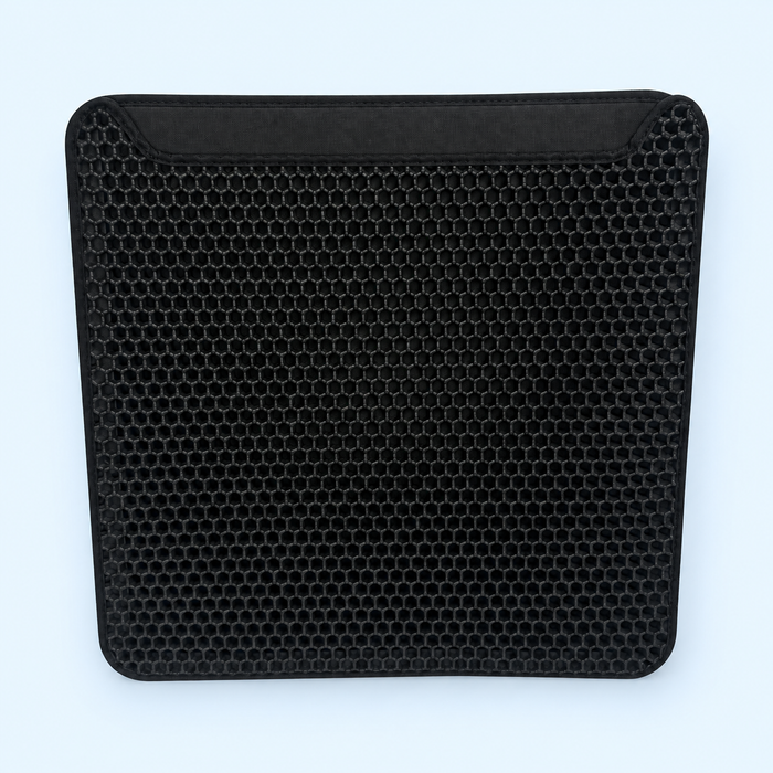 Double-Layer Litter Mat — 51 × 51 cm