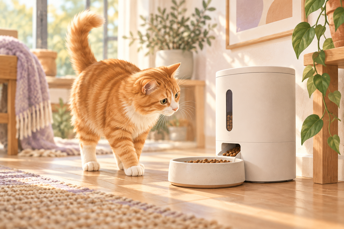 Choosing a pet feeder