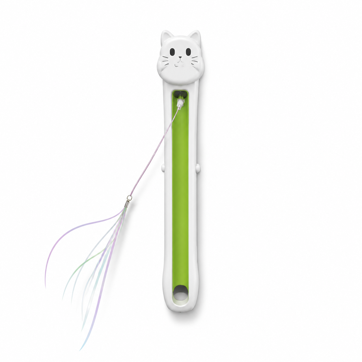 HYGEON SpinString Automatic Cat Teaser, Wall-Mounted Interactive Toy