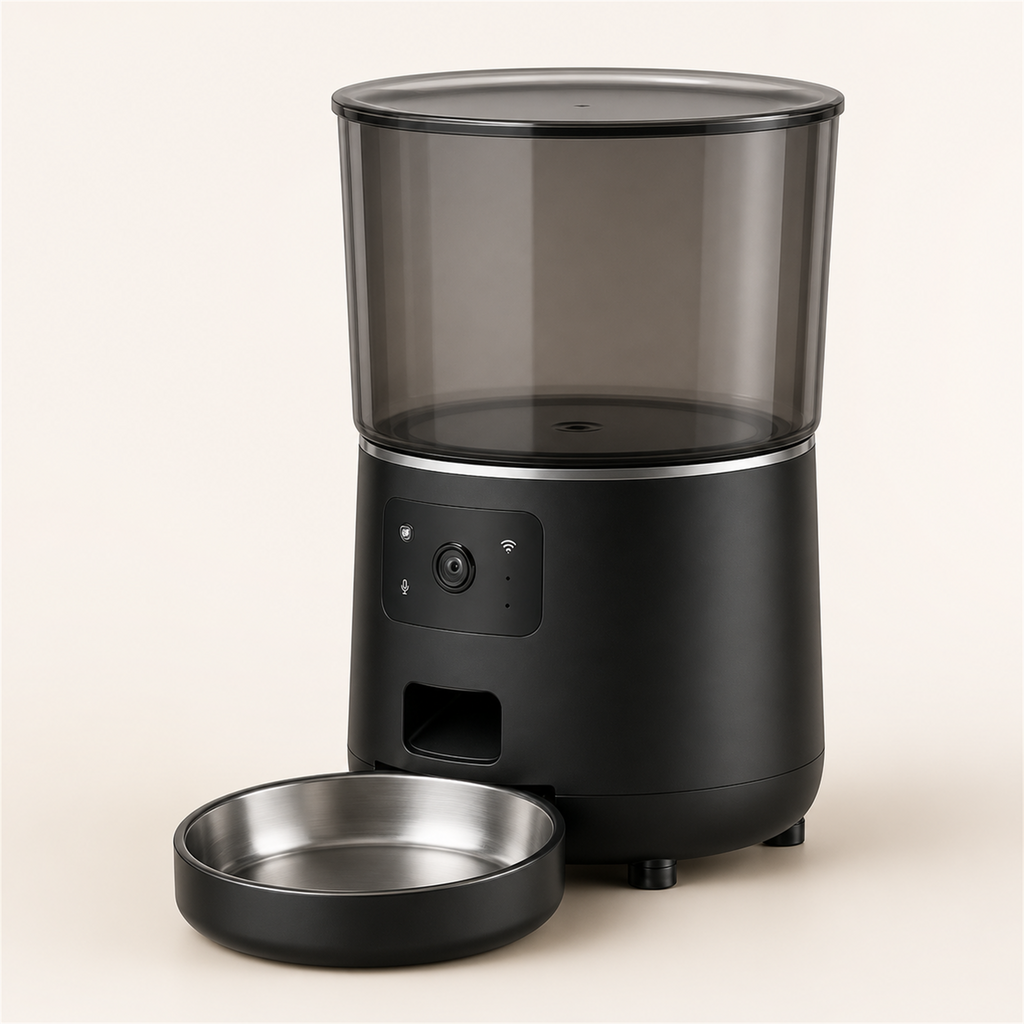 HYGEON ViewFeed 4L Smart Pet Feeder with HD Camera & Two-Way Audio