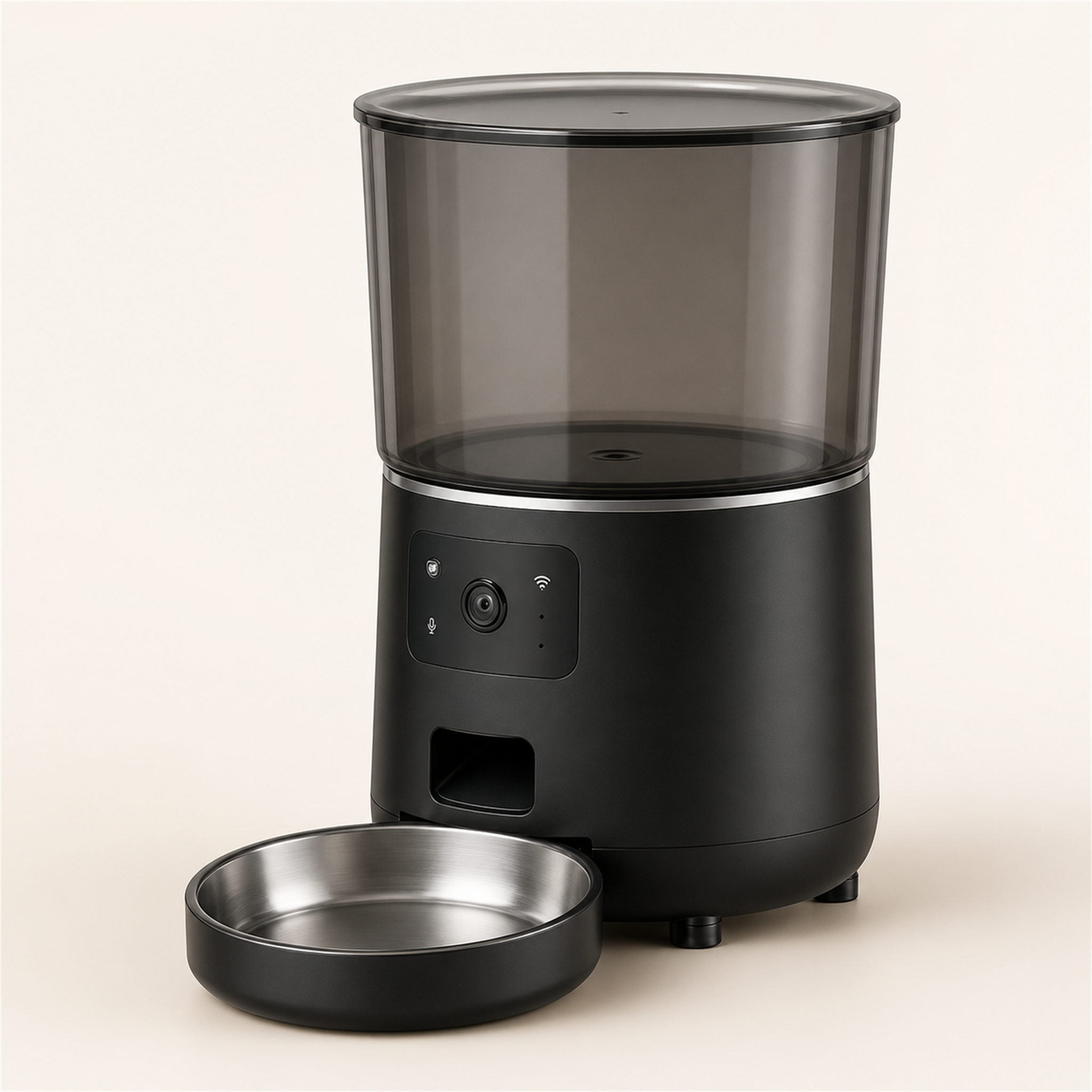 HYGEON ViewFeed 4L Smart Pet Feeder with HD Camera & Two-Way Audio