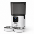 HYGEON DuoFeed 7L Smart Pet Feeder with 1080p Camera & Dual Bowls