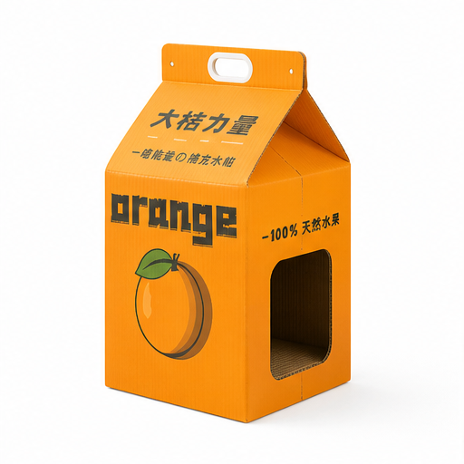 HYGEON CartonHide Fold-Flat Cardboard Cat House & Scratcher