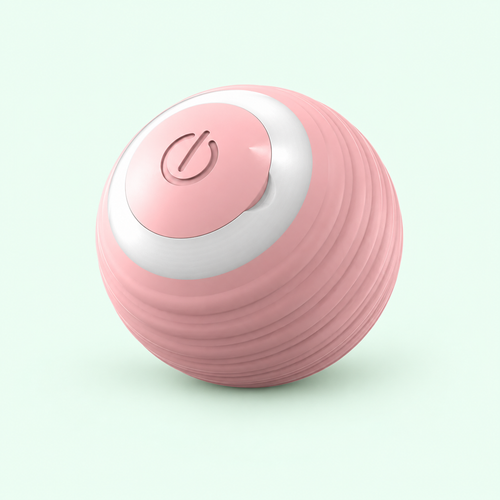 Rechargeable Ribbed Rolling Cat Ball