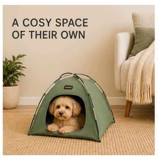 HYGEON TrailTent Foldable Pet Shelter for Cats & Small Dogs