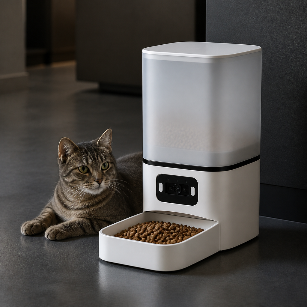 HYGEON SmartFeed Pro – Wi-Fi Pet Feeder with Full HD Camera & Two-Way Audio