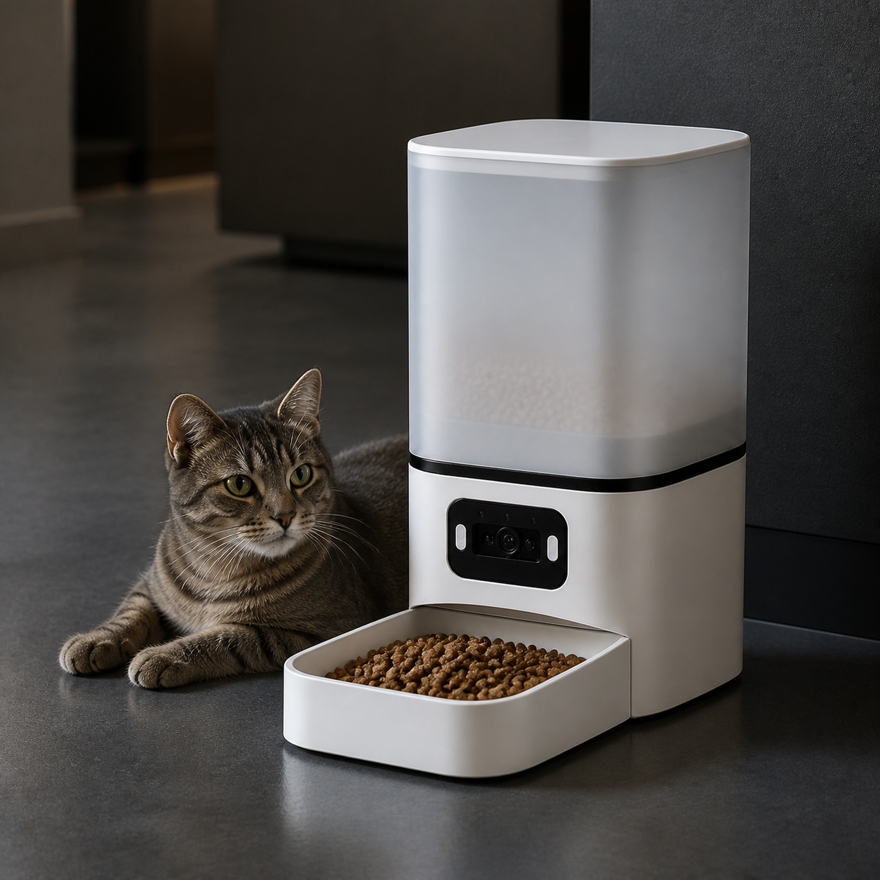 HYGEON SmartFeed Pro – Wi-Fi Pet Feeder with Full HD Camera & Two-Way Audio
