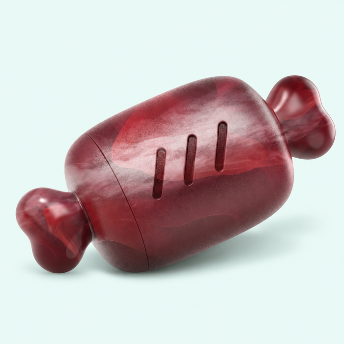 TINGHAO Automatic Rolling Dog Bone — Burgundy