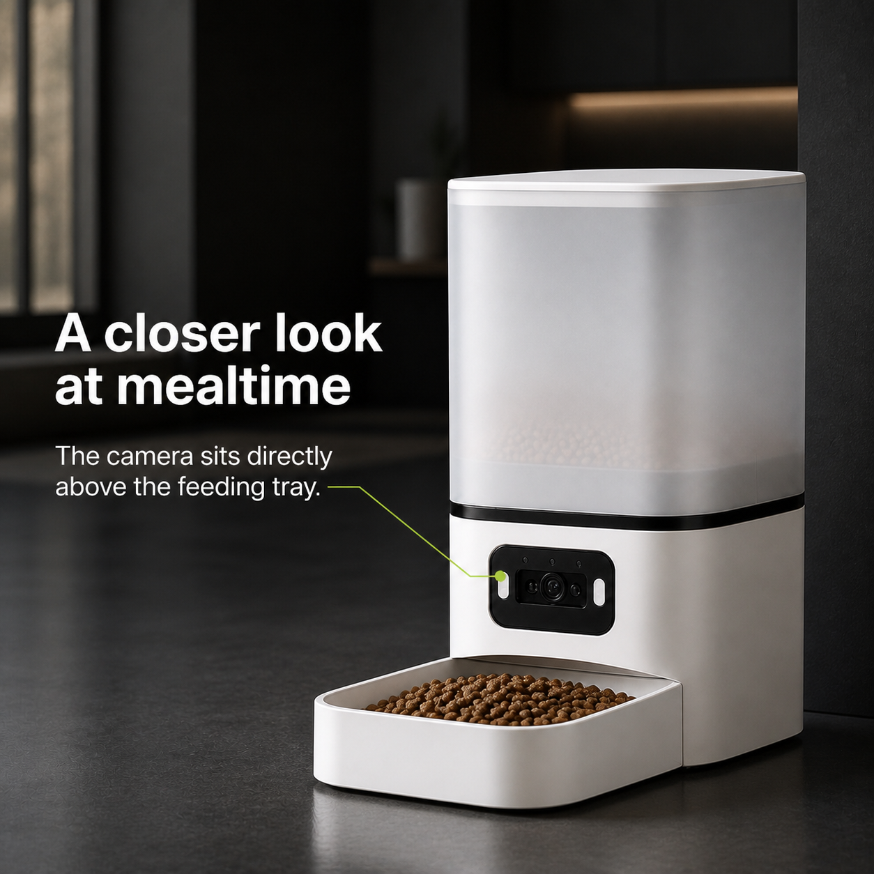 HYGEON SmartFeed Pro – Wi-Fi Pet Feeder with Full HD Camera & Two-Way Audio