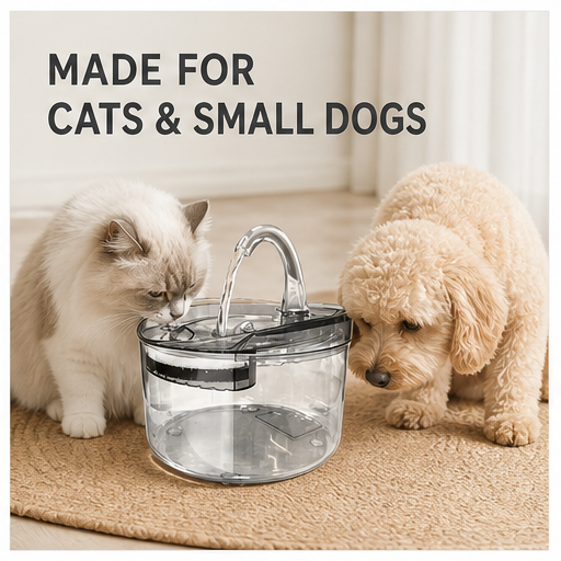 HYGEON ClearFlow 2.2L Circulating Pet Water Fountain