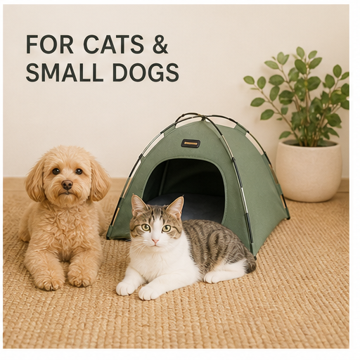 HYGEON TrailTent Foldable Pet Shelter for Cats & Small Dogs