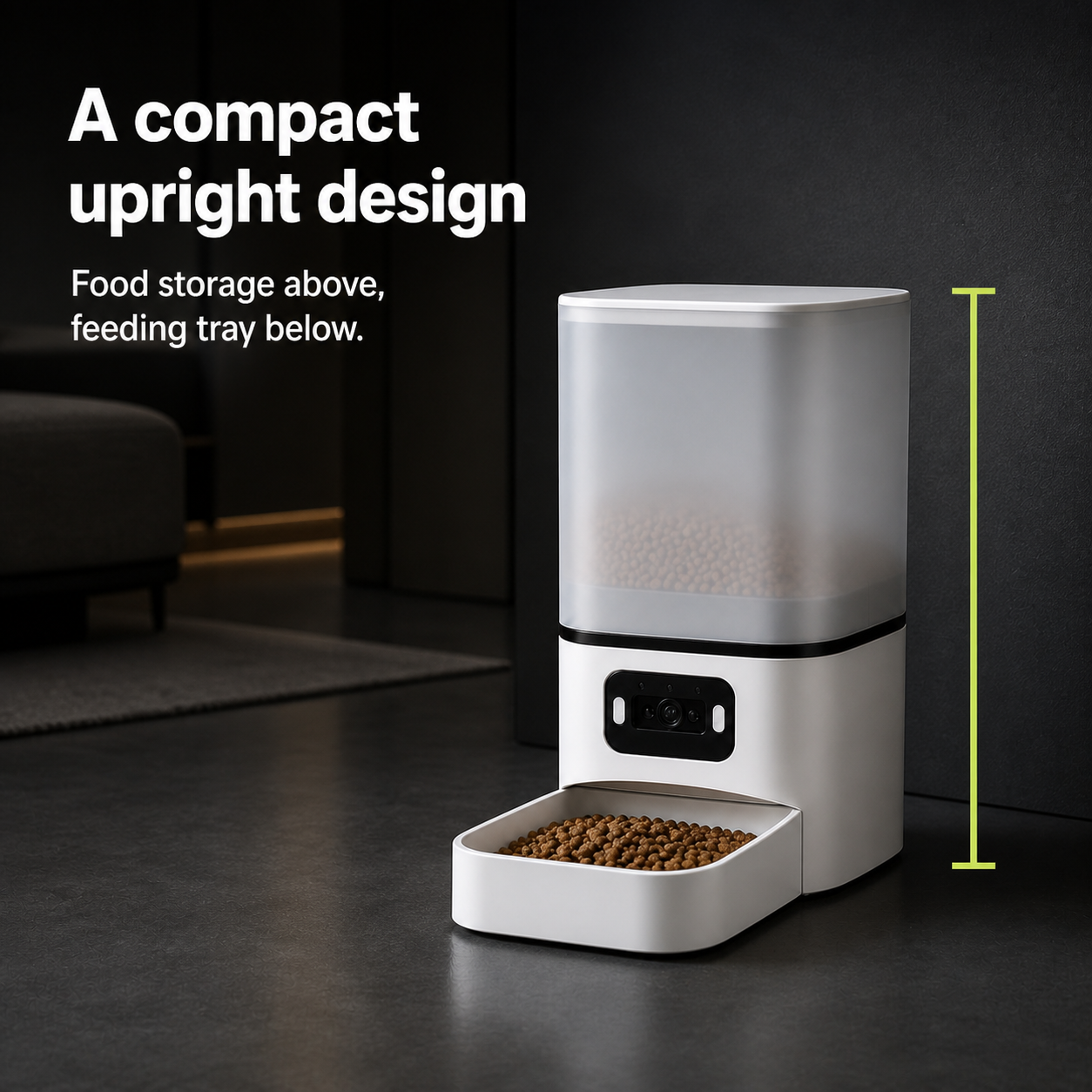 HYGEON SmartFeed Pro – Wi-Fi Pet Feeder with Full HD Camera & Two-Way Audio