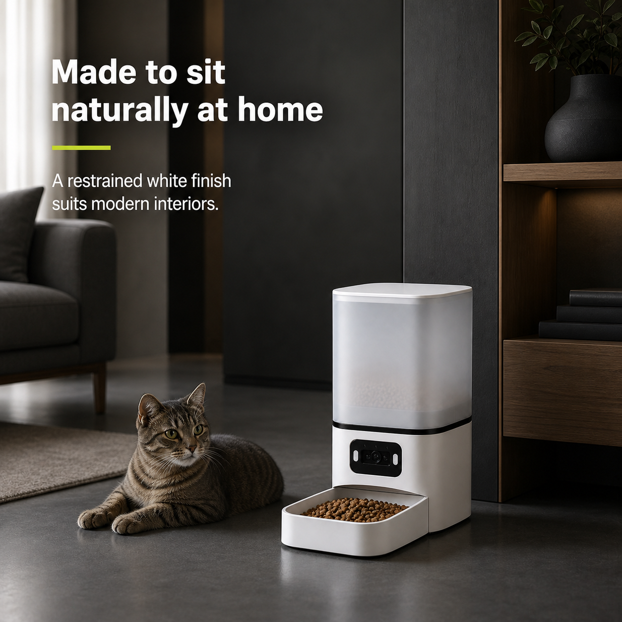 HYGEON SmartFeed Pro – Wi-Fi Pet Feeder with Full HD Camera & Two-Way Audio