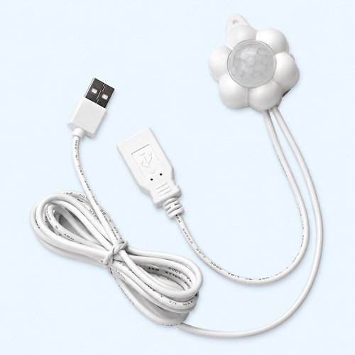 Flower USB Fountain Motion Sensor — White