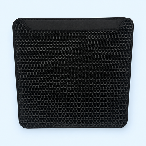 Double-Layer Litter Mat — 51 × 51 cm