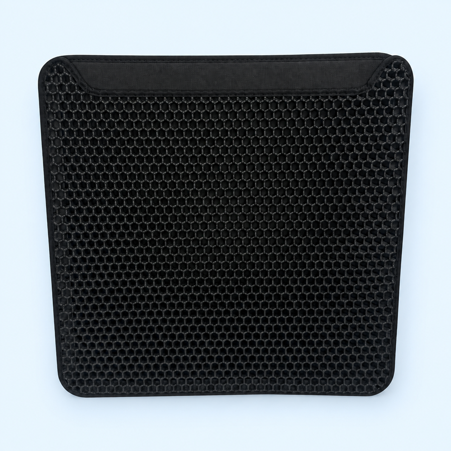 Double-Layer Litter Mat — 51 × 51 cm